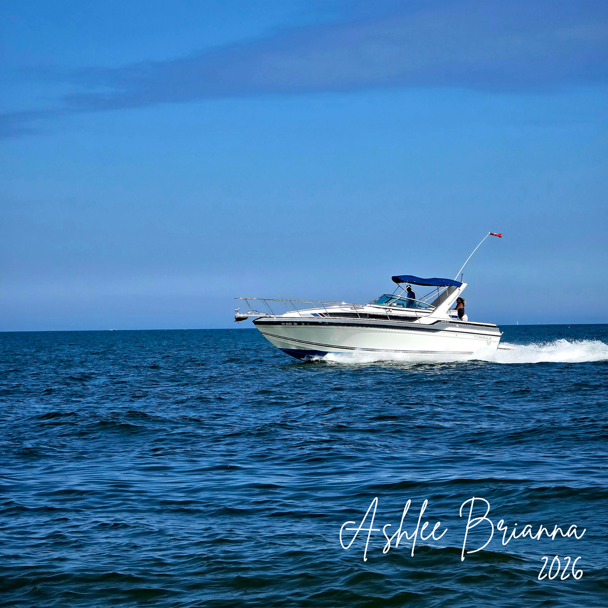 Blue Canopy Boat