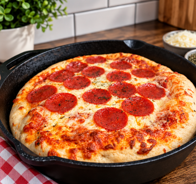 Cast Iron Pizza