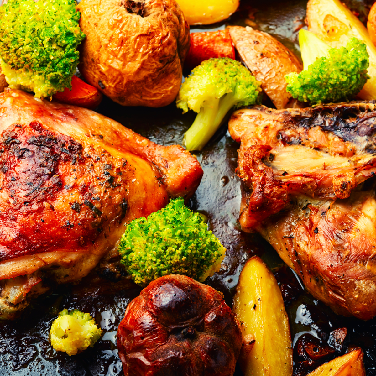 CHICKEN & APPLES
